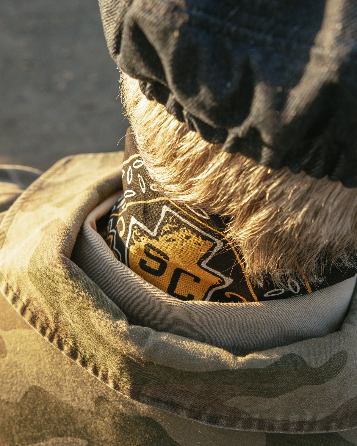 Blood Sweat Steel Bandana - Image 4
