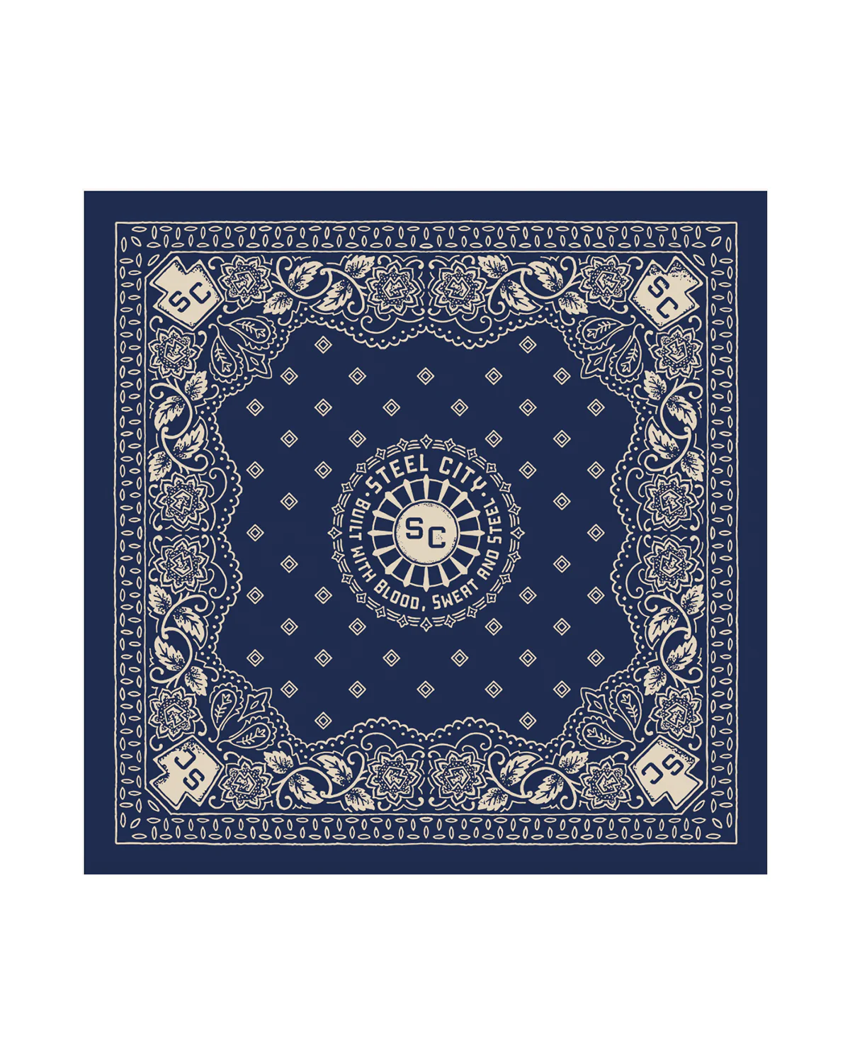 Blood Sweat Steel Bandana - Image 6