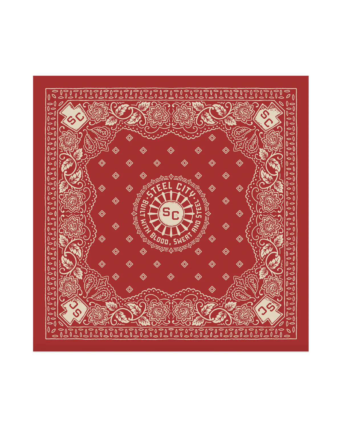 Blood Sweat Steel Bandana - Image 7